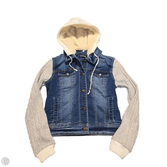 Jacket Denim By Cme In Blue Denim, Size: M