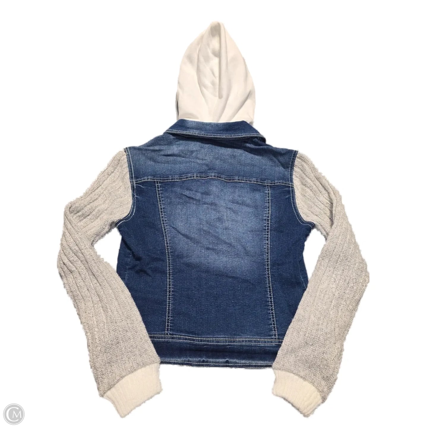 Jacket Denim By Cme In Blue Denim, Size: M