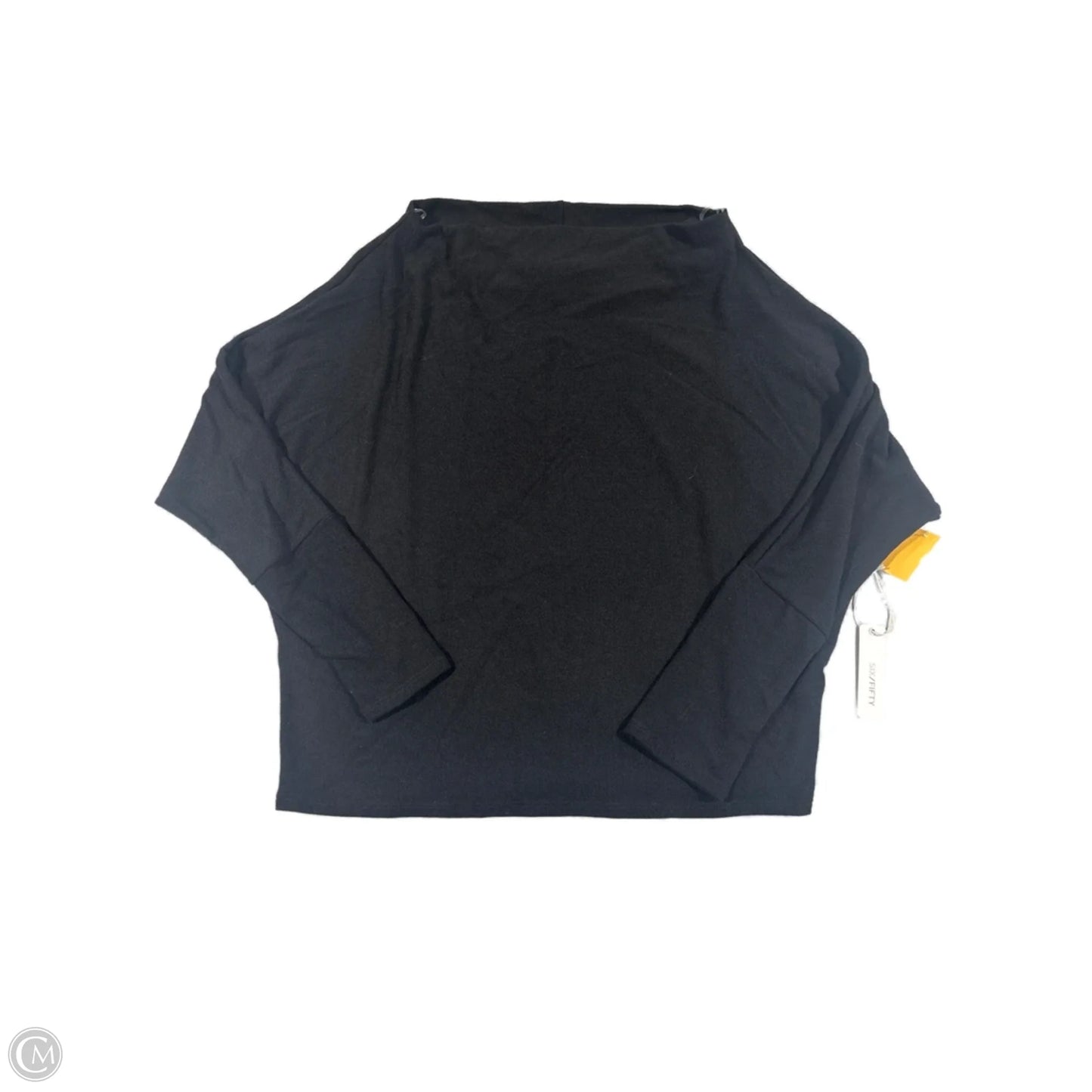 Blouse 3/4 Sleeve By Cmc In Black, Size: M