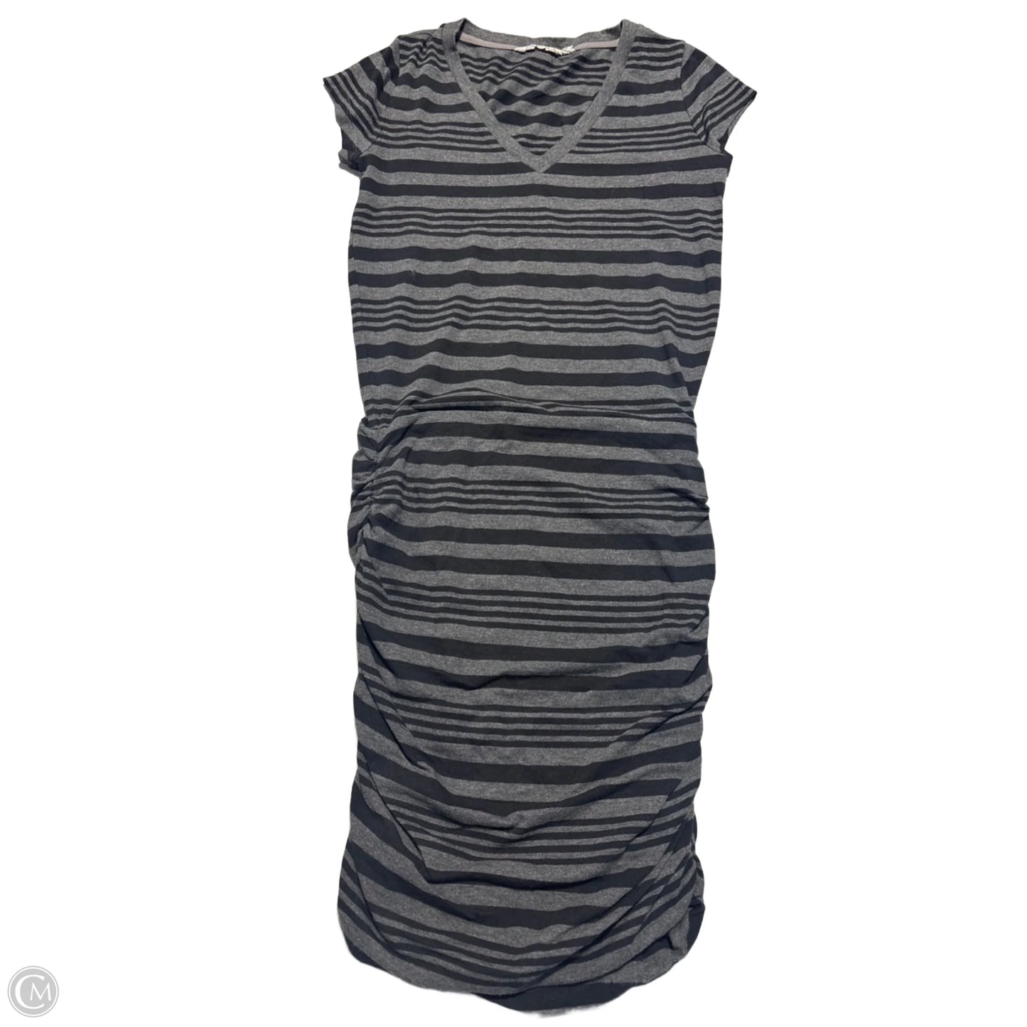 Dress Casual Midi By Athleta In Striped Pattern, Size: Xs