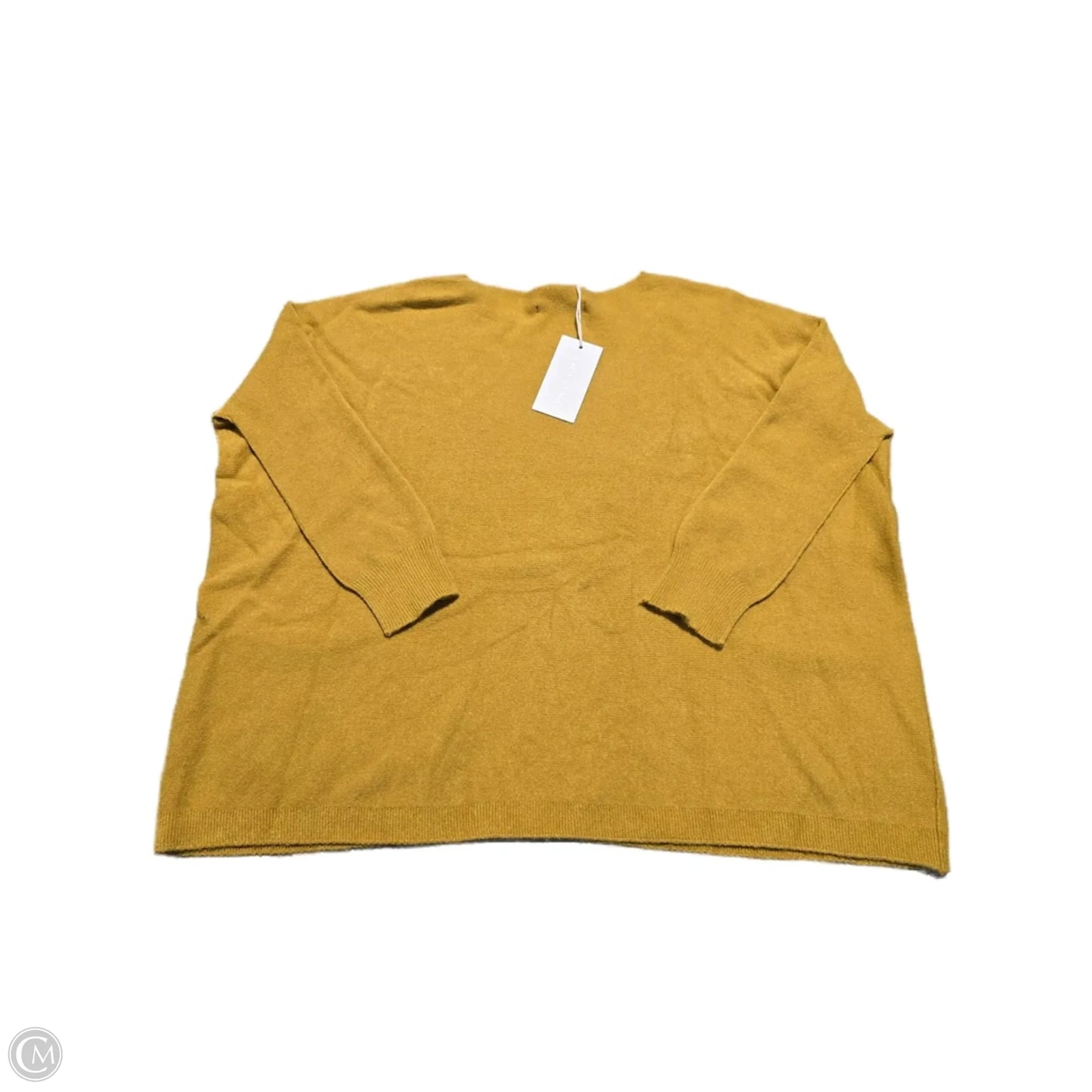 Sweater By Cmc In Yellow, Size: L