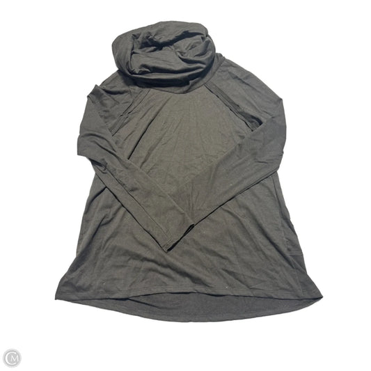 Top Long Sleeve By Ezra In Black, Size: S