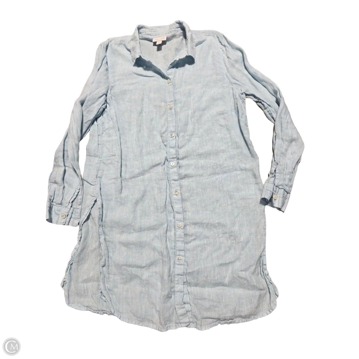 Blouse Long Sleeve By J. Jill In Blue, Size: M