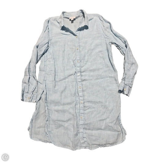 Blouse Long Sleeve By J. Jill In Blue, Size: M