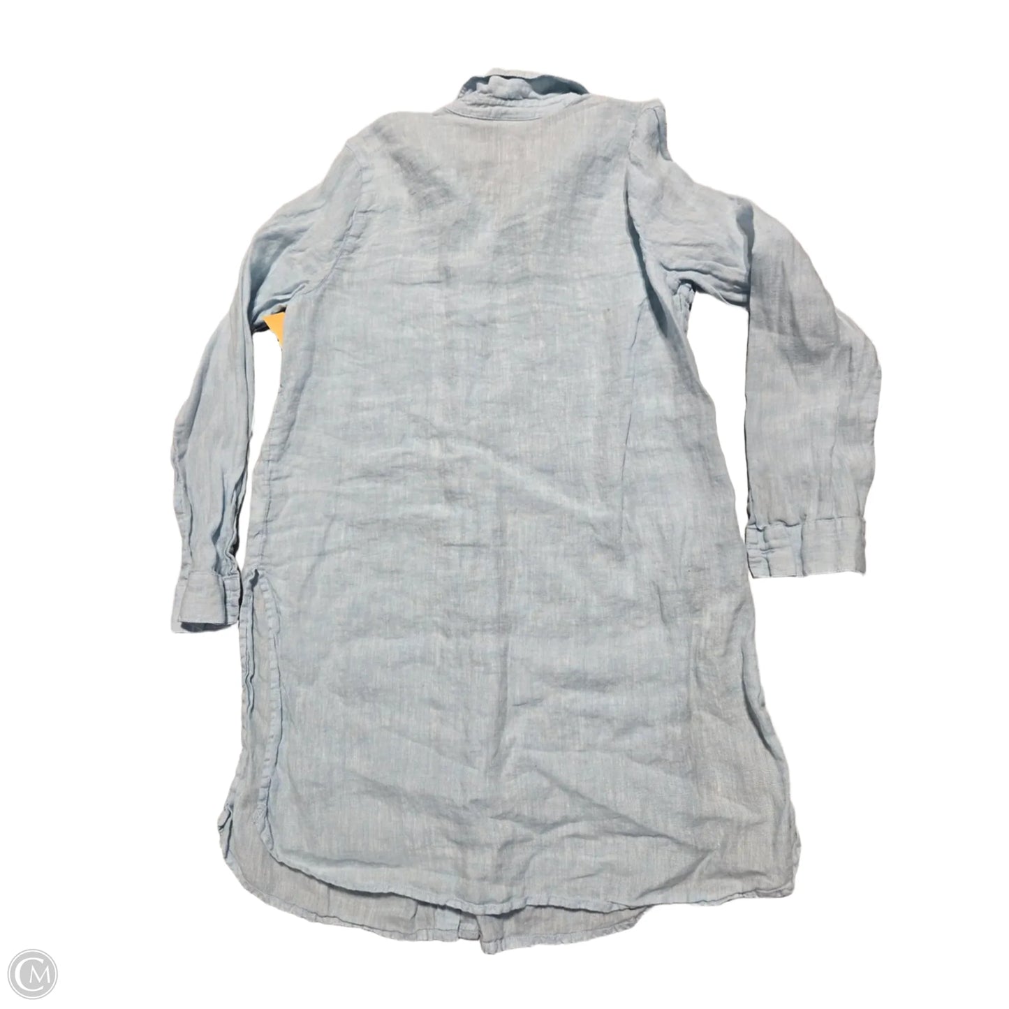 Blouse Long Sleeve By J. Jill In Blue, Size: M