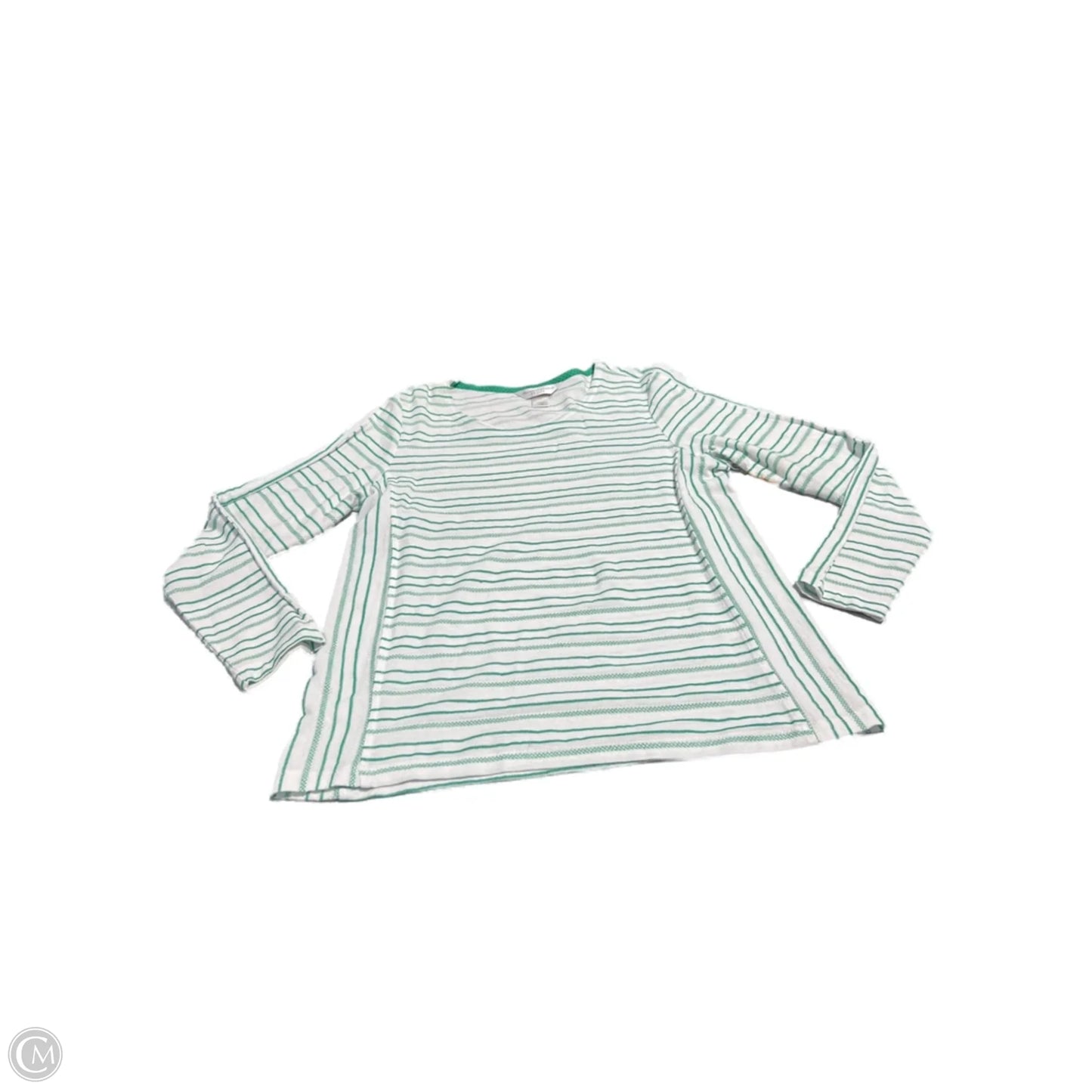 Top Long Sleeve By Christopher And Banks In Striped Pattern, Size: Sp