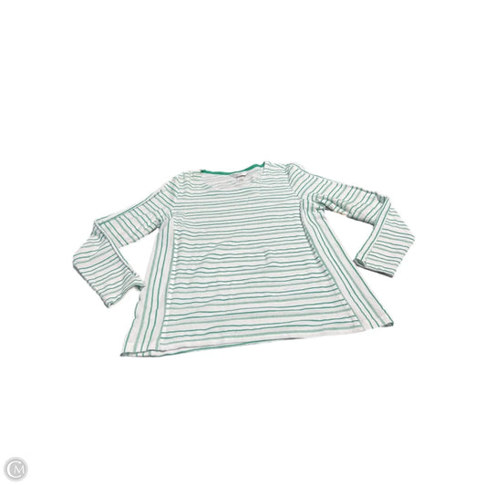Top Long Sleeve By Christopher And Banks In Striped Pattern, Size: Sp