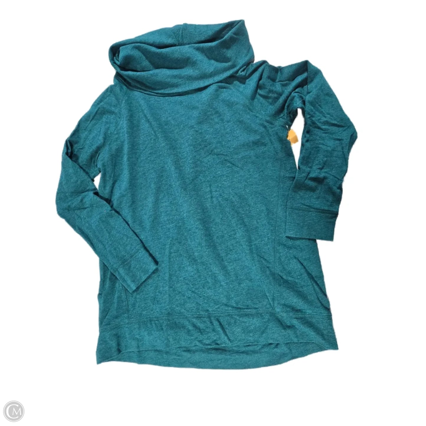 Top Long Sleeve By Natural Reflections In Green, Size: S
