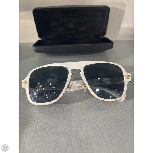 Sunglasses Luxury Designer By Versace, Size: Small