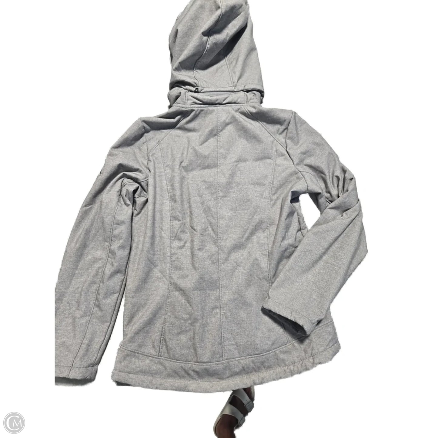 Jacket Windbreaker By Zero Xposure In Grey, Size: S