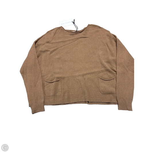Sweater By Cmb In Tan, Size: M