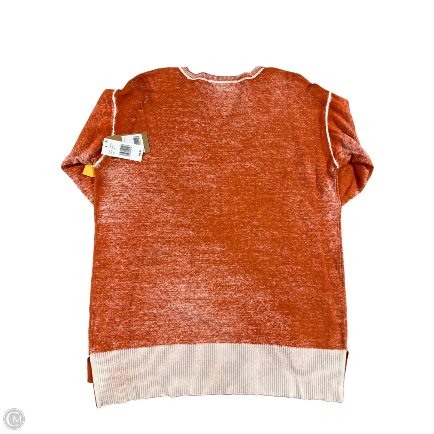 Sweater By Cmb In Orange, Size: M