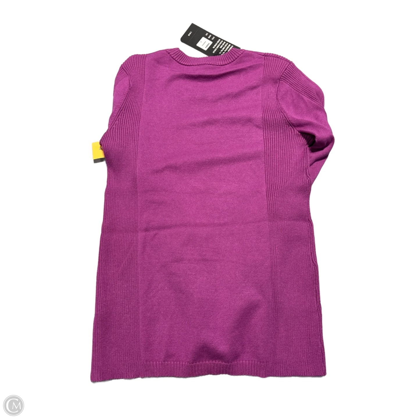 Sweater By Mk Knits In Purple, Size: S