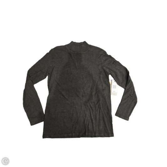 Top Long Sleeve By Multiples In Grey, Size: S