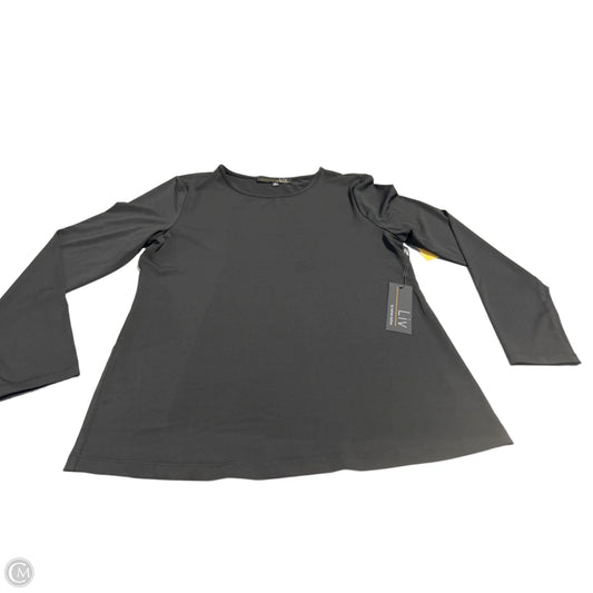 Blouse Long Sleeve By Habitat In Black, Size: S
