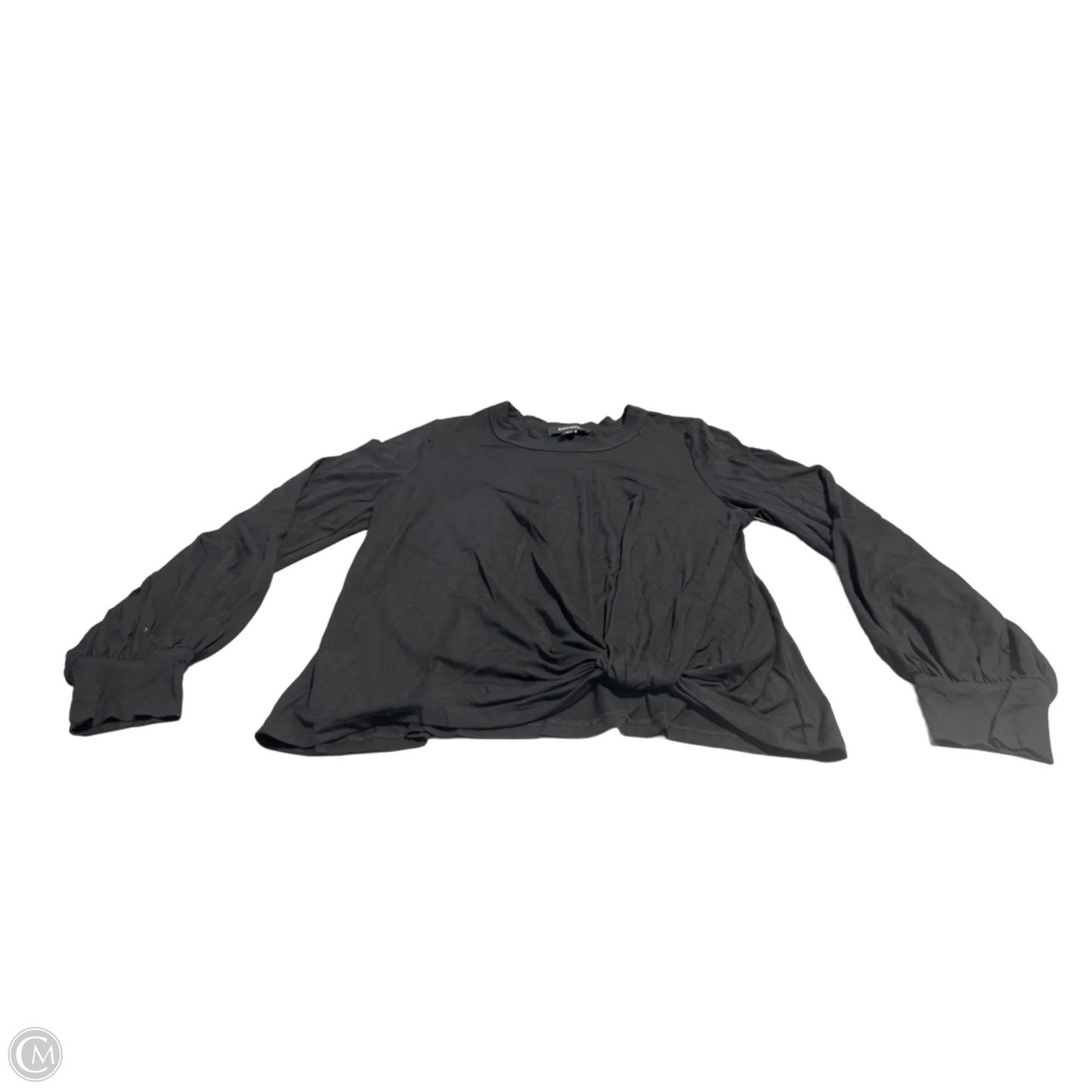 Top Long Sleeve By Karen Kane In Black, Size: L