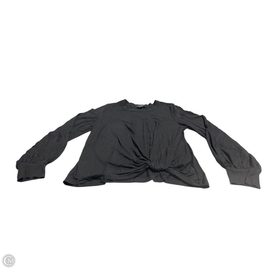 Top Long Sleeve By Karen Kane In Black, Size: L