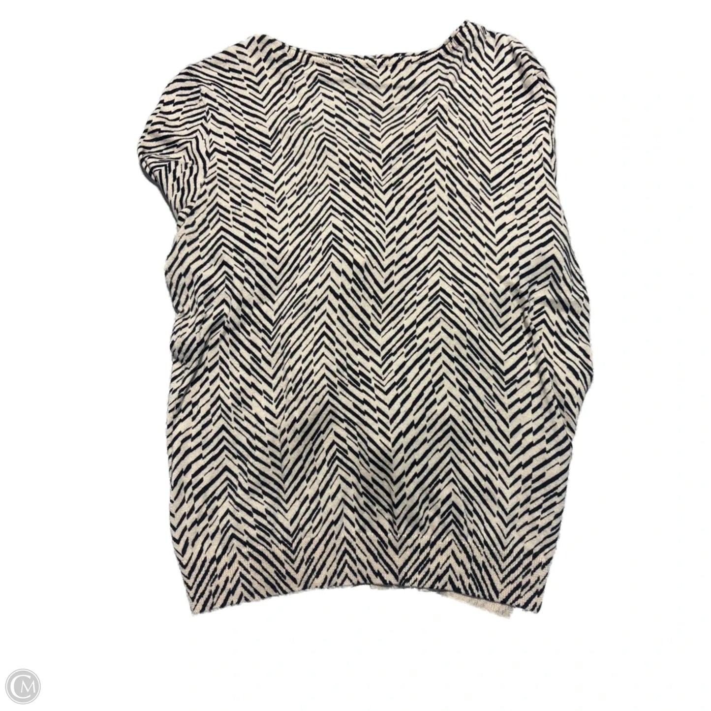 Sweater Cardigan By Loft In Animal Print, Size: M