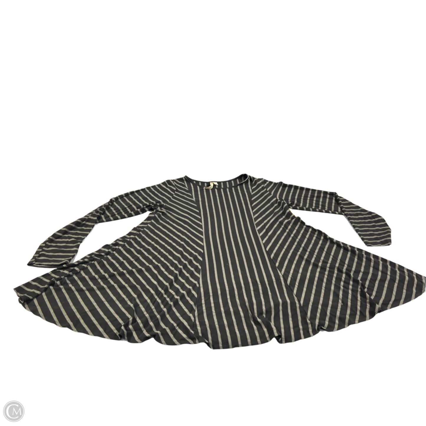 Top Long Sleeve By Comfy In Striped Pattern, Size: S