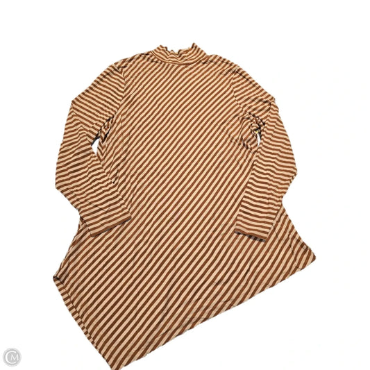 Dress Casual Short By Chicos In Striped Pattern, Size: Xl