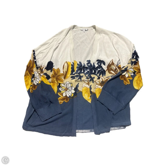 Cardigan By Chicos In Blue, Size: Xl