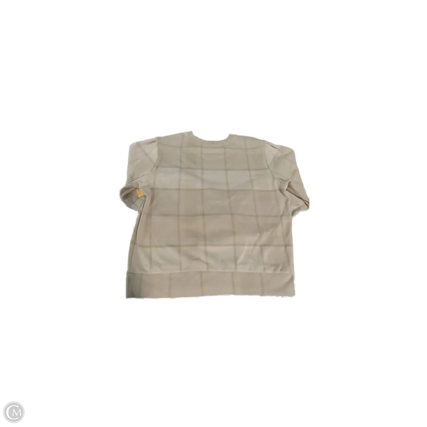 Sweatshirt Crewneck By Alpine Tek In Tan, Size: L
