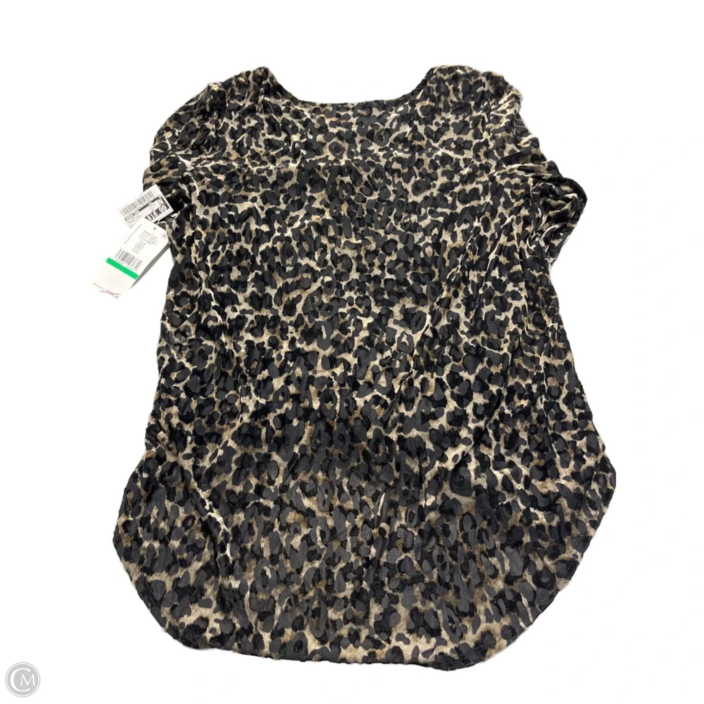 Blouse Long Sleeve By Karen Kane In Animal Print, Size: L