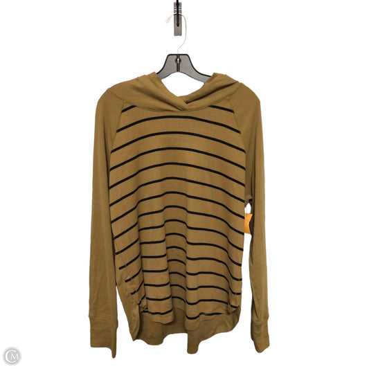 Top Long Sleeve Basic By Eddie Bauer In Striped Pattern, Size: 2x