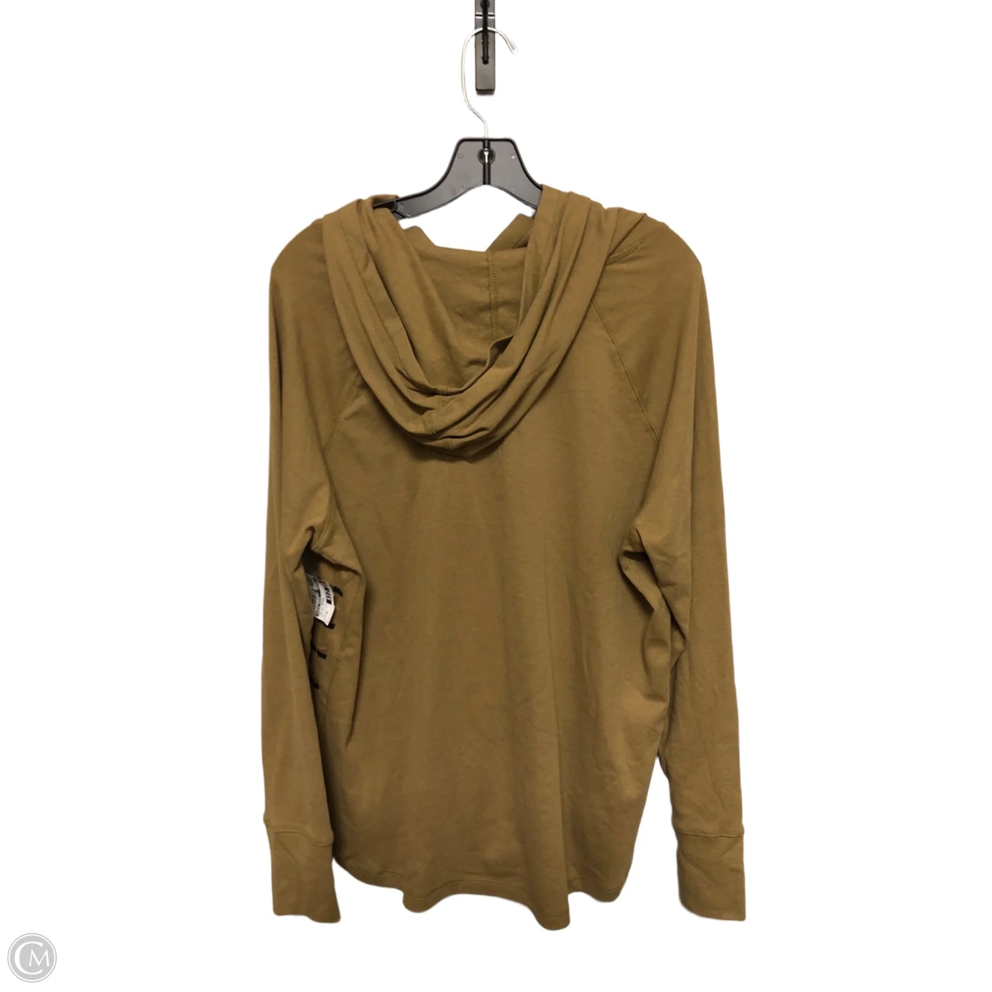 Top Long Sleeve Basic By Eddie Bauer In Striped Pattern, Size: 2x