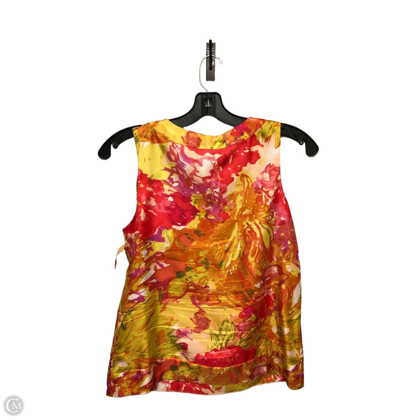 Blouse Sleeveless By J. Crew In Floral Print, Size: M