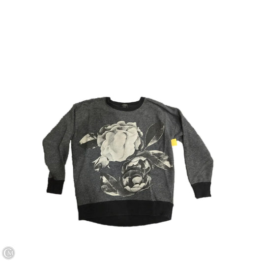 Sweatshirt Crewneck By J. Crew In Grey, Size: S