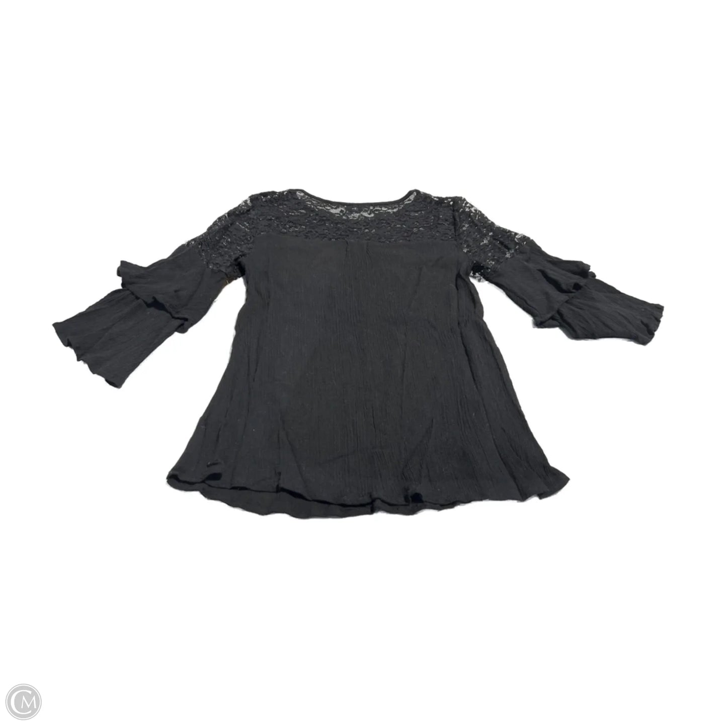 Top Long Sleeve By Jodifl In Black, Size: S