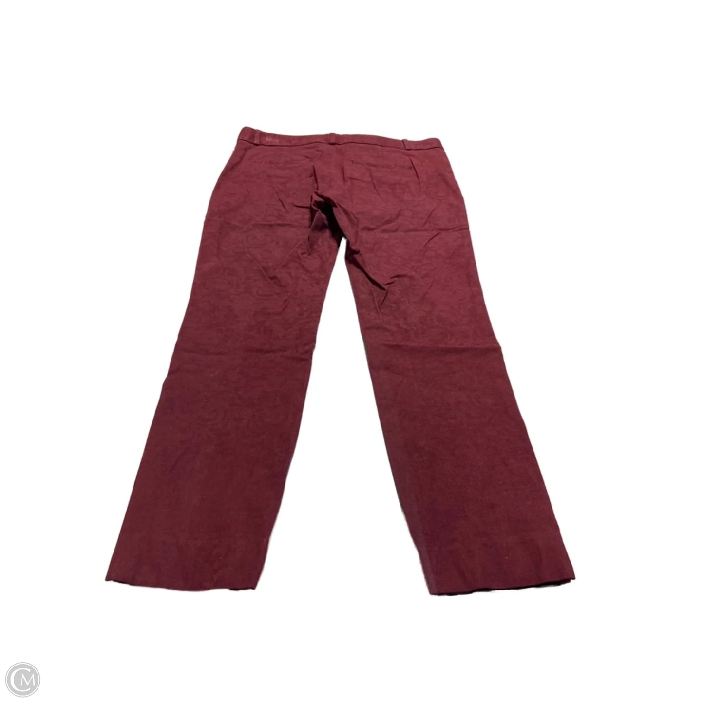 Pants Dress By Banana Republic In Maroon, Size: 6