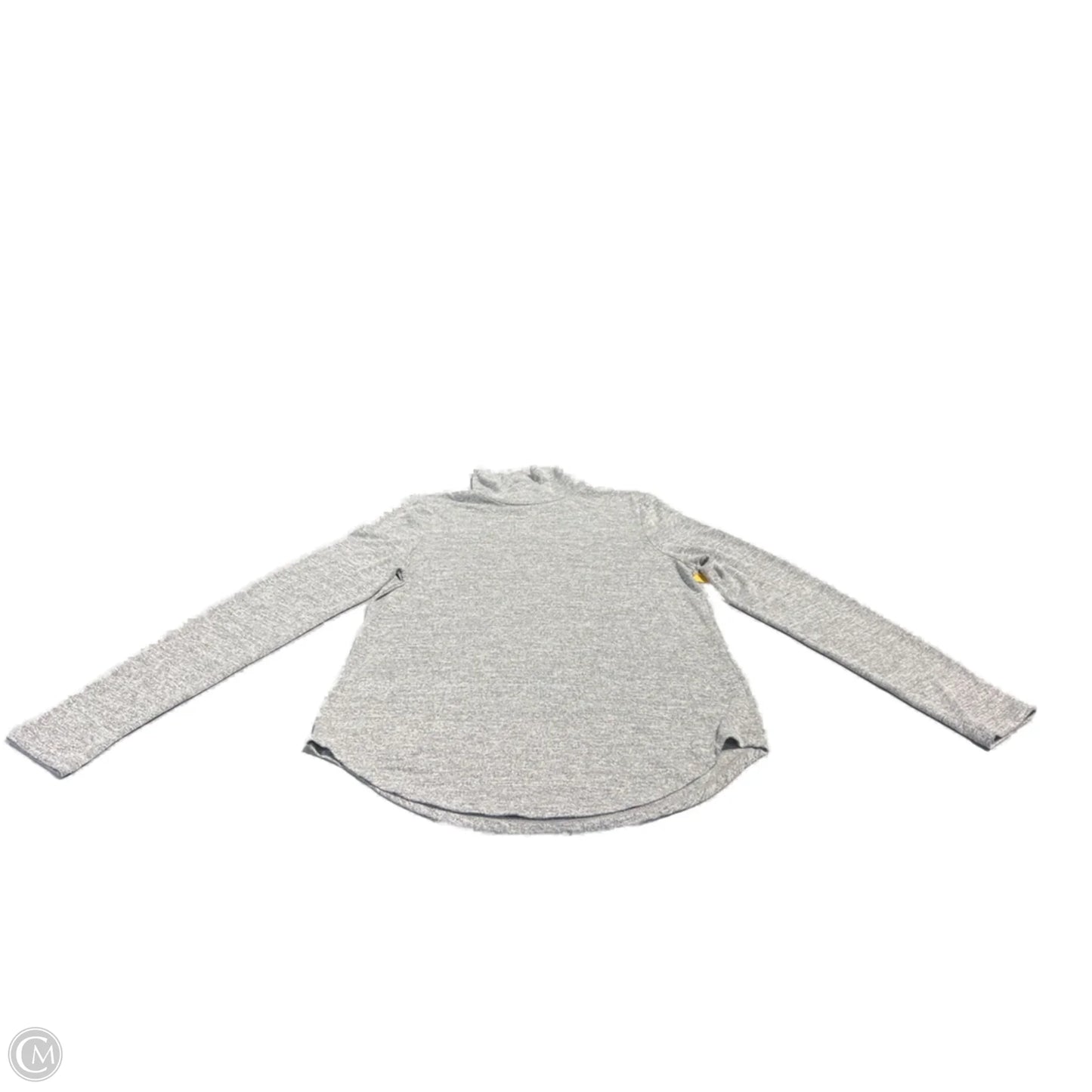 Top Long Sleeve By Banana Republic In Grey, Size: M