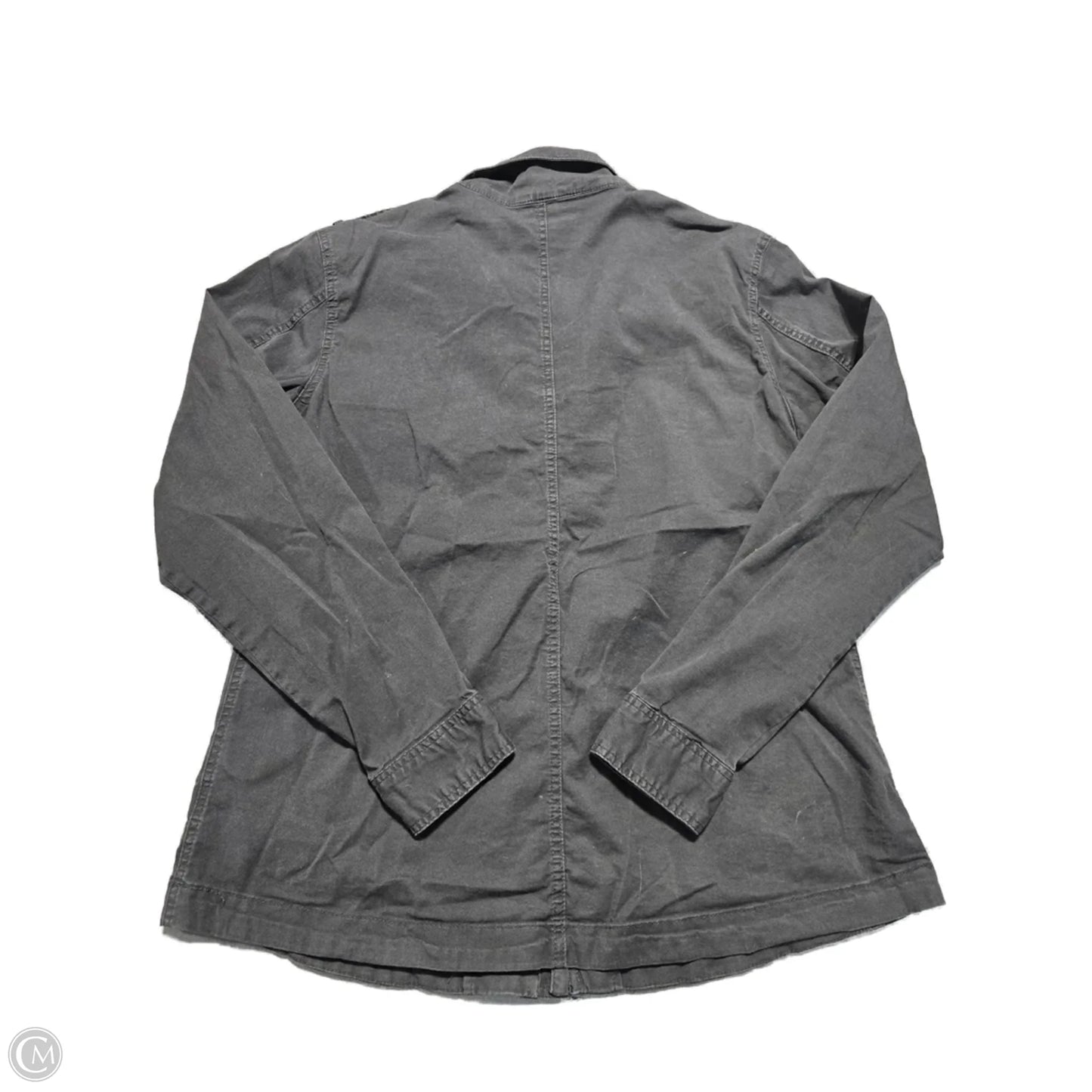 Jacket Utility By Cme In Grey, Size: M