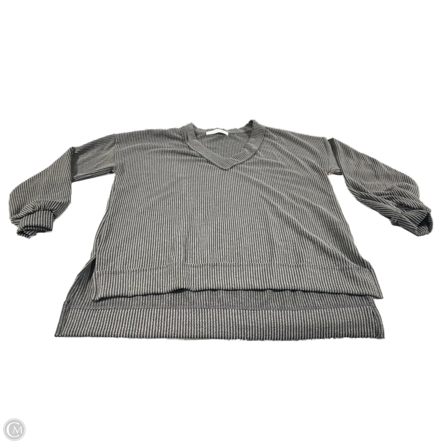 Top Long Sleeve By Altard State In Grey, Size: S