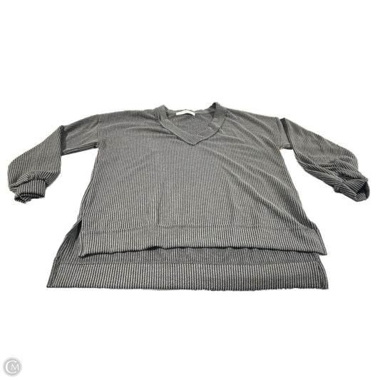 Top Long Sleeve By Altard State In Grey, Size: S