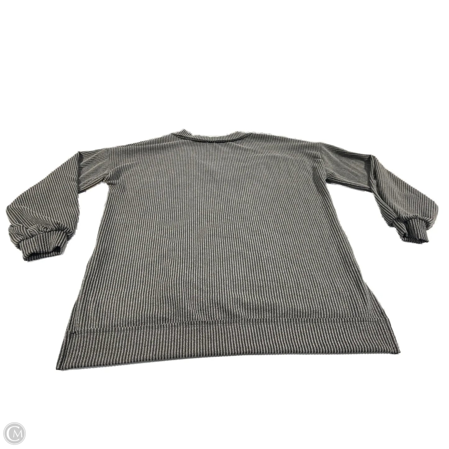 Top Long Sleeve By Altard State In Grey, Size: S