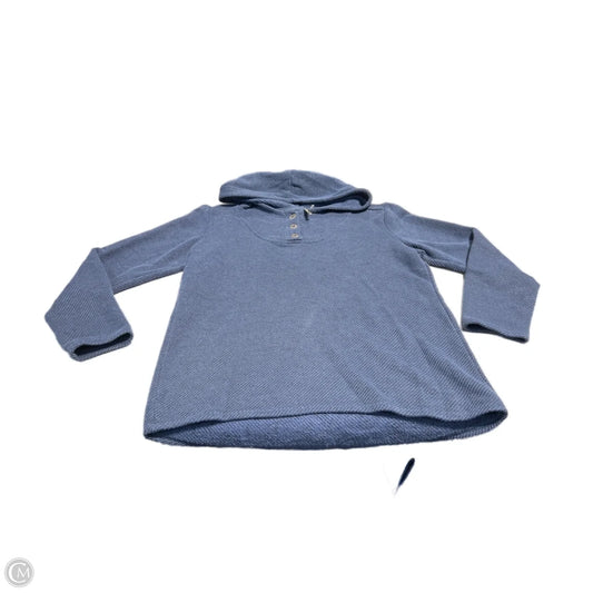 Top Long Sleeve By Cmc In Blue, Size: M