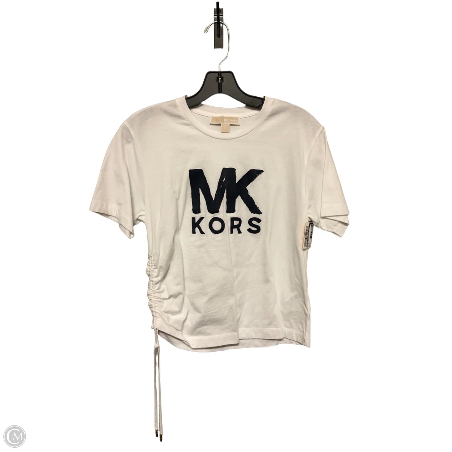 Top Short Sleeve Basic By Michael By Michael Kors In White, Size: S