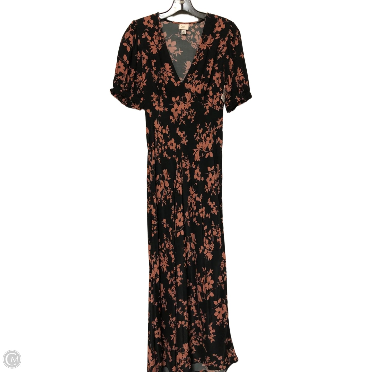 Dress Casual Midi By A New Day In Floral Print, Size: Xs
