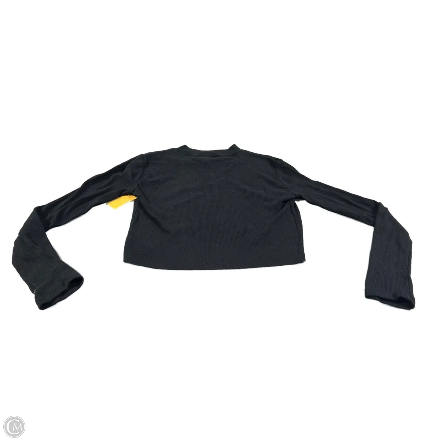 Top Long Sleeve Basic By Cme In Black, Size: S