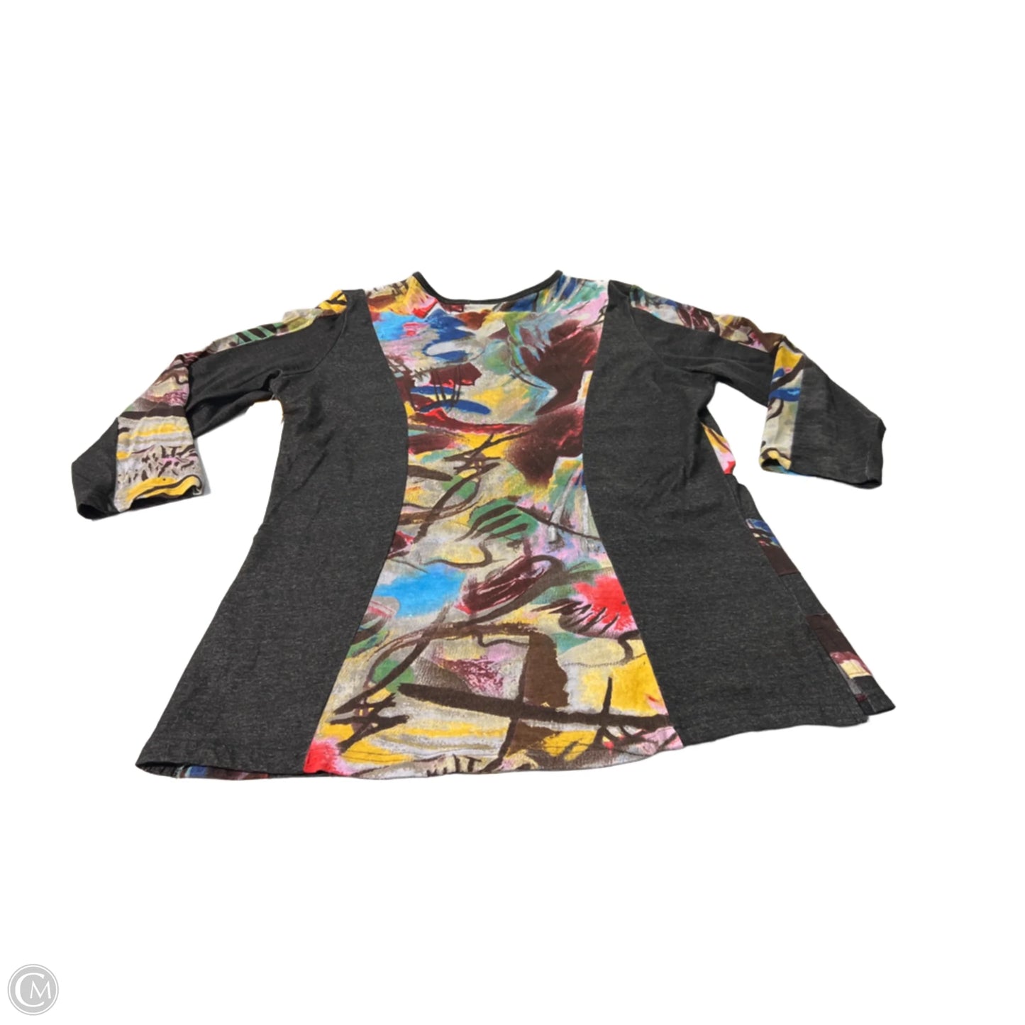 Top Long Sleeve By Parsley & Sage In Multi-colored, Size: M