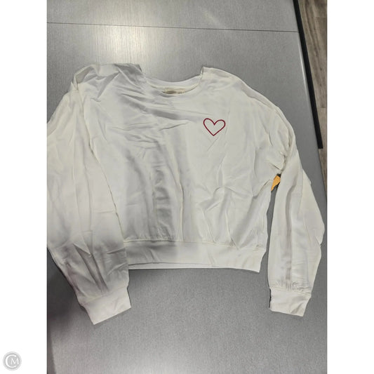 Sweatshirt Crewneck By Cme In White, Size: L