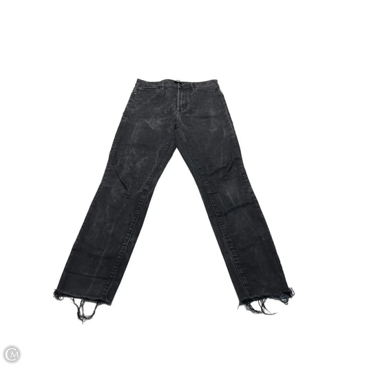 Jeans Cropped By Leith In Black Denim, Size: 8