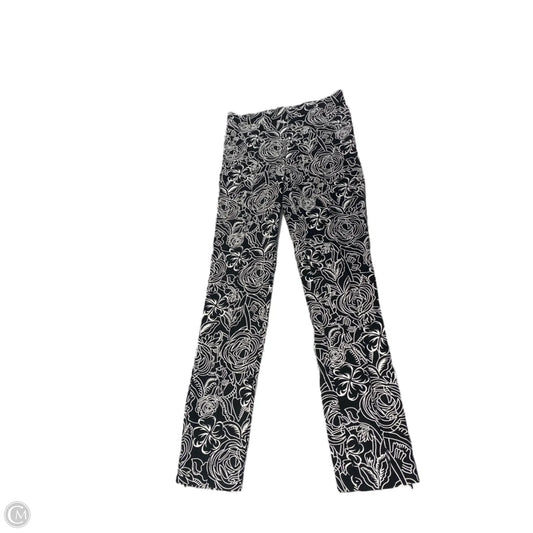 Pants Chinos & Khakis By Joseph Ribkoff In Black & White, Size: 2