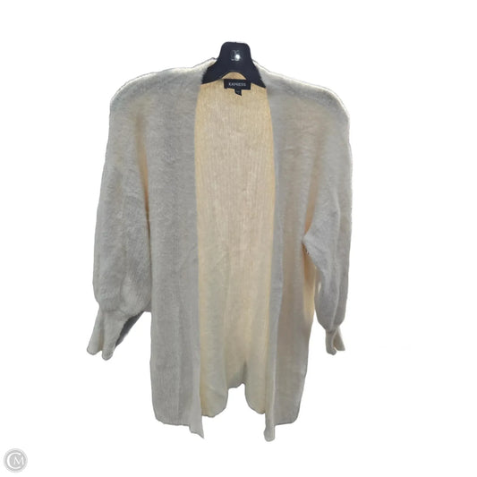 Sweater By Express In White, Size: Xs