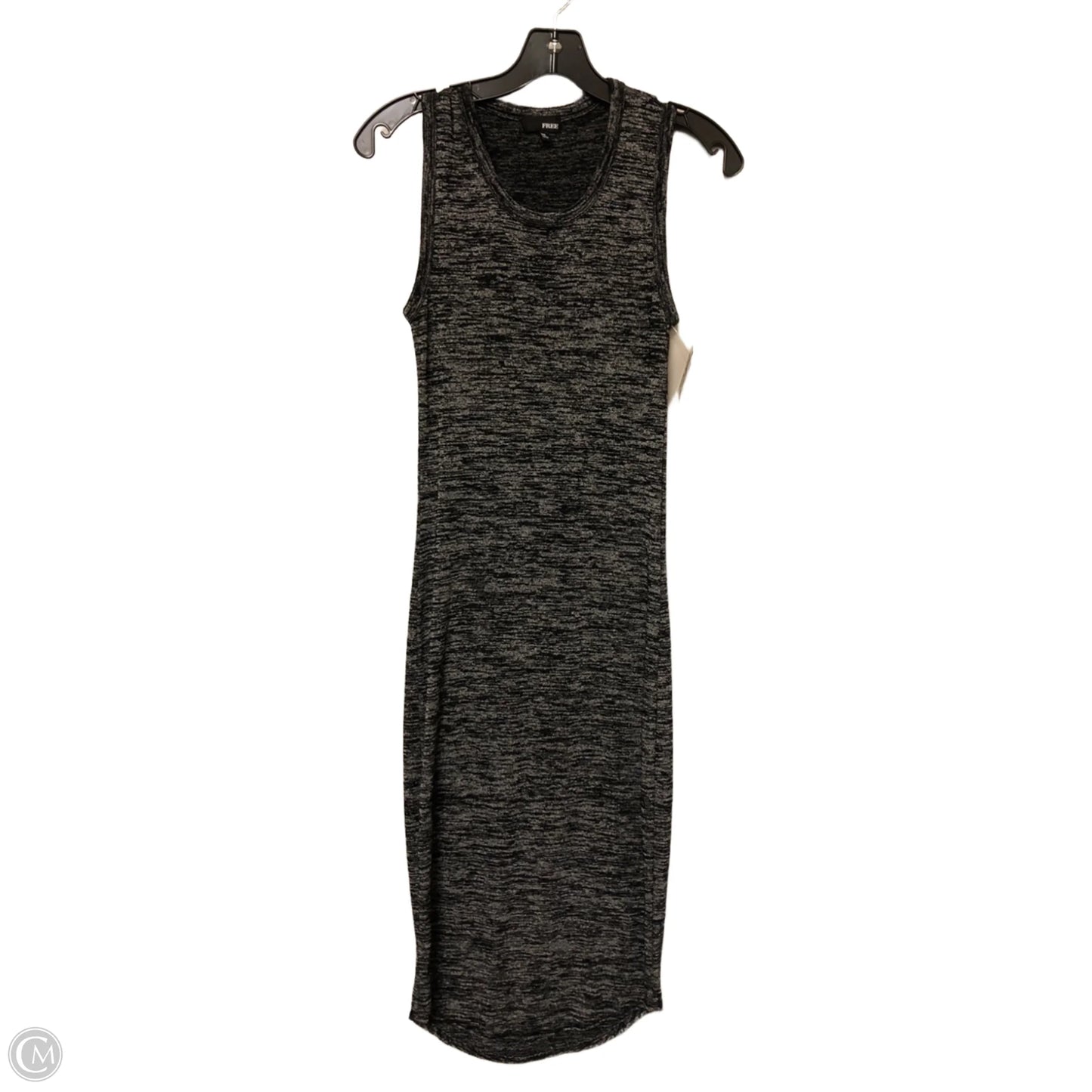 Dress Casual Midi By Cmb In Black, Size: Xs
