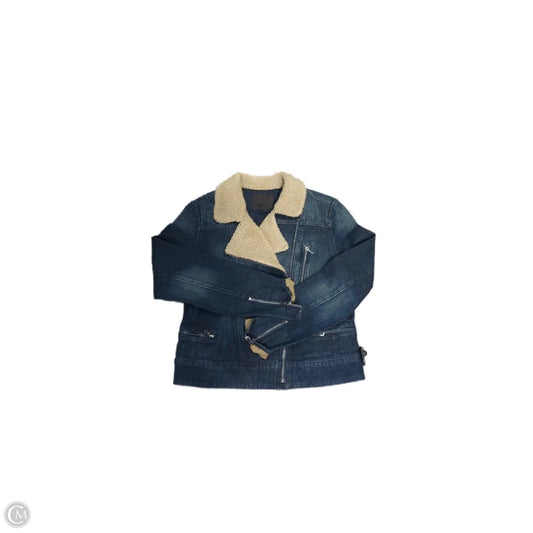 Jacket Denim By Paige In Blue Denim, Size: L