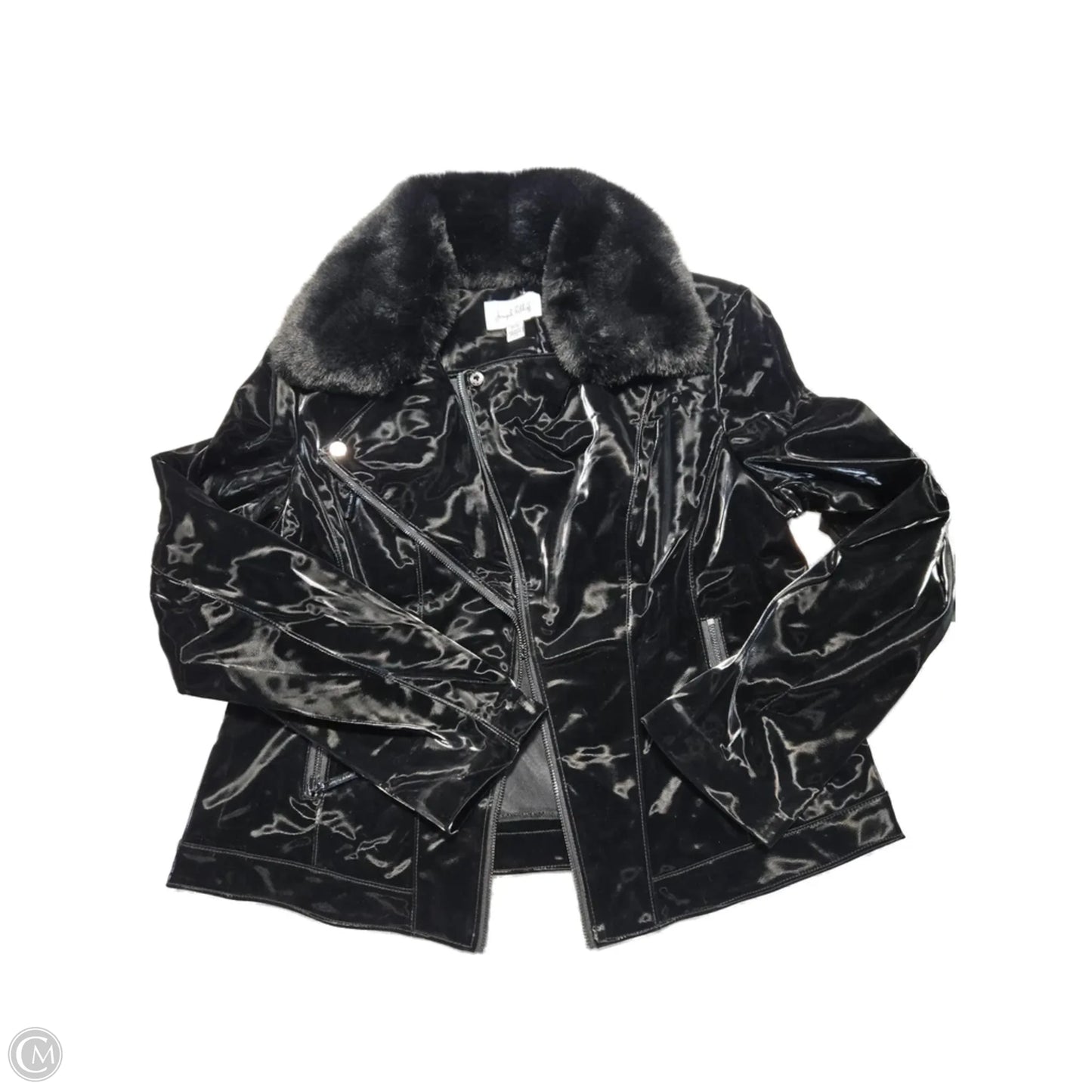 Jacket Moto By Joseph Ribkoff In Black, Size: Xl